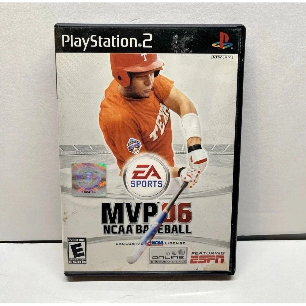 MVP 06 NCAA Baseball (Sony PlayStation 2, 2006) Complete